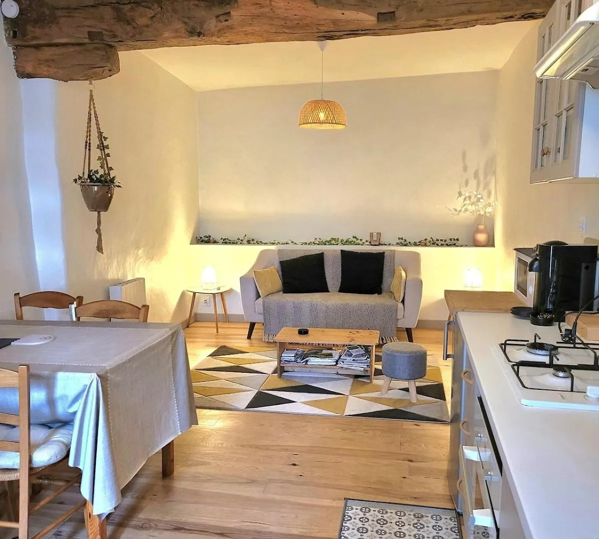 펜션 Maison Typique Dans La Bastide Medievale 빌프랑슈 뒤 루에르그 프랑스